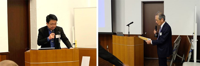 左：田野 大輔教授　、　右：吉田 純教授