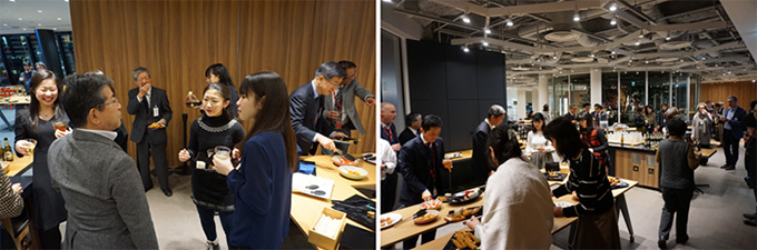 <交流会の様子>